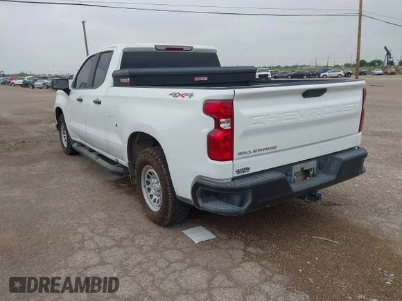 2020 Chevrolet Silverado 1500 Work Truck with VIN 1GCRYAEF5LZ167912, listed as a IAAI auction lot 42109246 with 156,588 mi miles and . Bid and sale history available at DreamBid. Image 3.