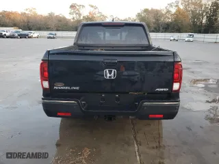 2020 Honda Ridgeline Black Edition with VIN 5FPYK3F87LB011988, listed as a Copart auction lot 81320864 with 39,703 mi miles and Salvage Title. Bid and sale history available at carsss.com. Image 6.