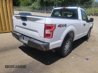 2018 Ford F-150 XL with VIN 1FTMF1EB8JKF43215, listed as a IAAI auction lot 42835300 with 126,575 mi miles and . Bid and sale history available at DreamBid. Image 5.
