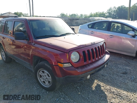 2013 Jeep Patriot Sport with VIN 1C4NJPBAXDD186629, listed as a IAAI auction lot 42543779 with 193,806 mi miles and . Bid and sale history available at DreamBid. Image 1.