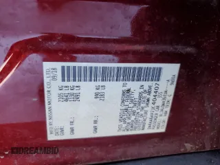 2018 Nissan Maxima S with VIN 1N4AA6AP2JC404407, listed as a Copart auction lot 88553025 with 66,628 mi miles and Salvage title. Bid and sale history available at DreamBid. Image 13.