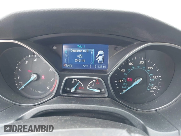 2013 Ford Focus SE with VIN 1FADP3F25DL348409, listed as a IAAI auction lot 42720571 with 121,136 mi miles and . Bid and sale history available at DreamBid. Image 7.