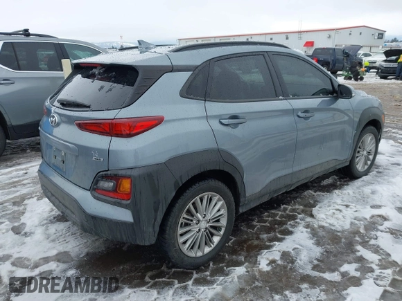 2020 Hyundai Kona SEL Plus with VIN KM8K6CAA1LU557508, listed as a IAAI auction lot 41603655 with 84,257 mi miles and . Bid and sale history available at carsss.com. Image 4.