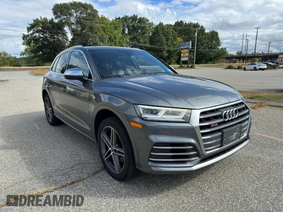 2018 Audi SQ5 Premium Plus with VIN WA1A4AFY2J2146301, listed as a Copart auction lot 74635834 with 123,389 mi miles and Clean Title. Bid and sale history available at DreamBid. Image 1.