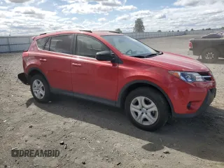 2015 Toyota RAV4 LE with VIN JTMBFREV9FD126259, listed as a Copart auction lot 62152715 with 30,953 mi miles and Salvage title. Bid and sale history available at DreamBid. Image 4.