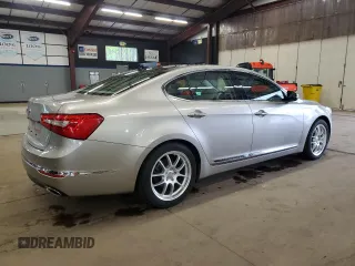2014 Kia Cadenza Limited z VIN KNALN4D72E5123027, wystawiony jako Copart lot #55997205 z przebiegiem 170 094 mil mil oraz Tytuł czysty. Historia ofert i sprzedaży dostępna na DreamBid. Obrazek 3.
