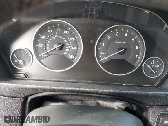 2014 BMW 3 Series 328i with VIN WBA3C1C56EK107483, listed as a Copart auction lot 47889065 with 0 mi miles and Salvage Title. Bid and sale history available at carsss.com. Image 9.