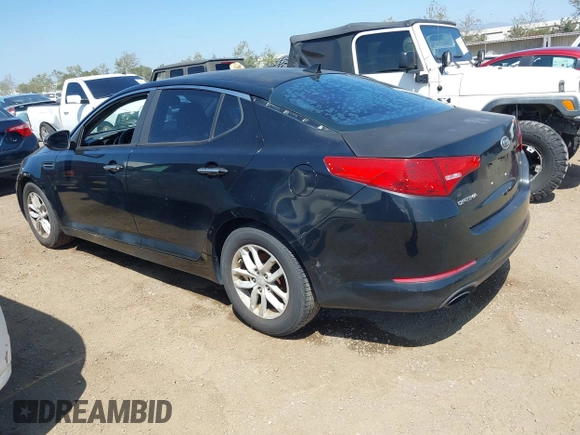 2012 Kia Optima LX with VIN 5XXGM4A79CG040070, listed as a IAAI auction lot 42106460 with 109,422 mi miles and . Bid and sale history available at carsss.com. Image 3.