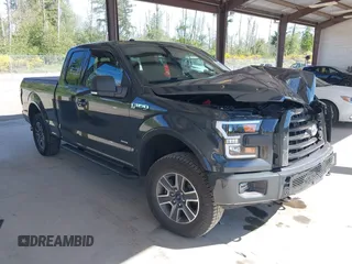 2016 Ford F-150 XLT with VIN 1FTEX1EP7GKF00846, listed as a IAAI auction lot 42365674 with 117,147 mi miles and . Bid and sale history available at DreamBid. Image 1.