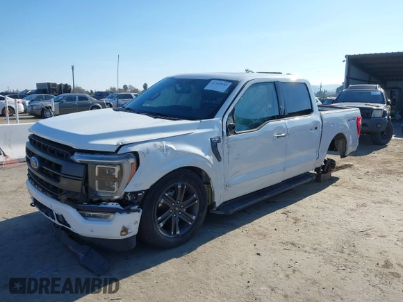2022 Ford F-150 XL with VIN 1FTFW1E83NFA92867, listed as a IAAI auction lot 41349588 with 150,274 mi miles. Bid and sale history available at carsss.com. Image 17.