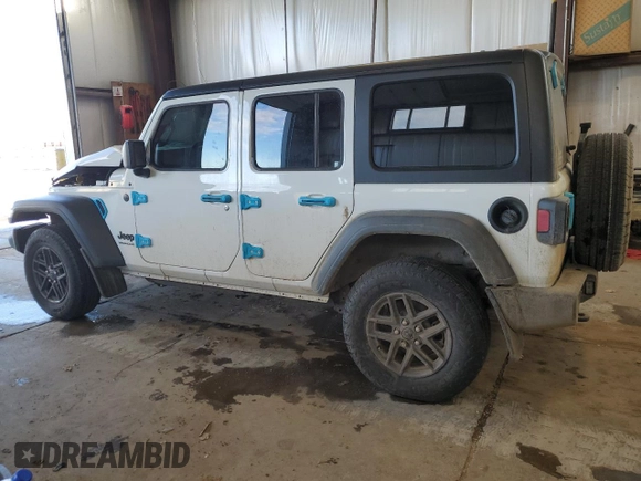 2024 Jeep Wrangler Willys с VIN 1C4PJXDG6RW226257, выставлен на аукционе Copart как лот 45560835 с пробегом 22 107 миль миль и Списание • Salvage title. История ставок и продаж доступна на DreamBid. Изображение 2.
