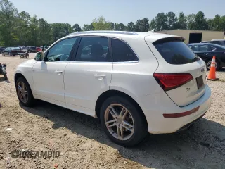 2014 Audi Q5 Premium Plus with VIN WA1DGAFP1EA087006, listed as a Copart auction lot 62254395 with 80,923 mi miles and Salvage title. Bid and sale history available at DreamBid. Image 2.