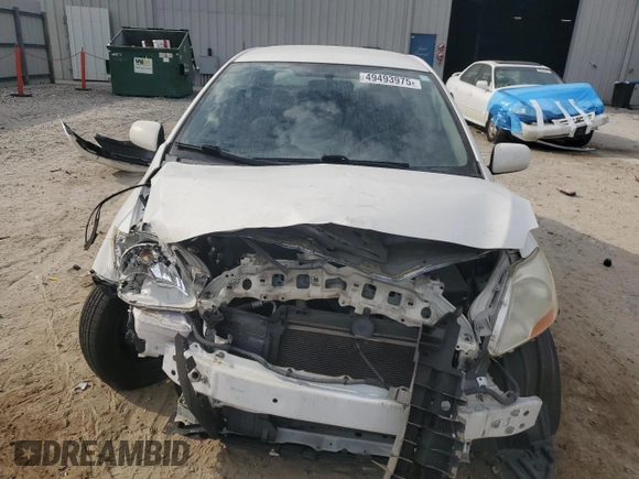 2008 Toyota Yaris with VIN JTDBT923081262683, listed as a Copart auction lot 49493975 with 168,581 mi miles and Salvage Title. Bid and sale history available at carsss.com. Image 5.