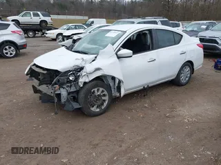 2015 Nissan Versa SV with VIN 3N1CN7AP4FL874112, listed as a IAAI auction lot 41725017 with 95,340 mi miles. Bid and sale history available at carsss.com. Image 2.