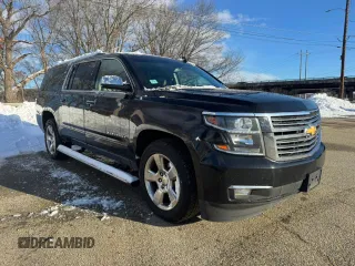 2019 Chevrolet Suburban Premier with VIN 1GNSKJKC3KR183500, listed as a Copart auction lot 42046615 with 253,160 mi miles and Clean Title. Bid and sale history available at DreamBid. Image 1.