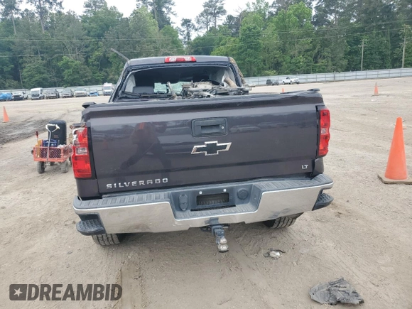 2016 Chevrolet Silverado 1500 LT with VIN 3GCPCREC9GG190397, listed as a Copart auction lot 53260605 with Not Provided miles and Salvage Title. Bid and sale history available at DreamBid. Image 6.