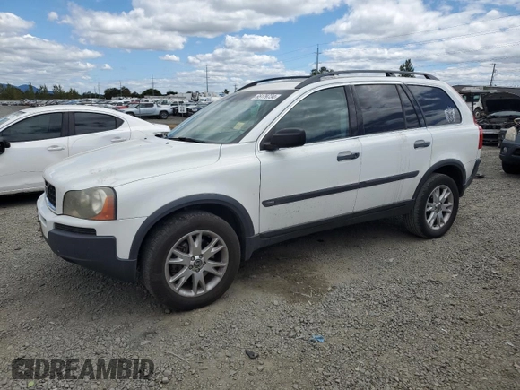 2005 Volvo XC90 with VIN YV1CY592251212028, listed as a Copart auction lot 73520134 with 232,161 mi miles and Salvage Title. Bid and sale history available at carsss.com. Image 1.