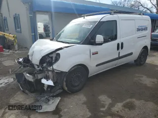 2019 Ram ProMaster City Cargo Tradesman SLT with VIN ZFBHRFBB5K6N43163, listed as a Copart auction lot 89358595 with 109,741 mi miles and Salvage Title. Bid and sale history available at carsss.com. Image 1.
