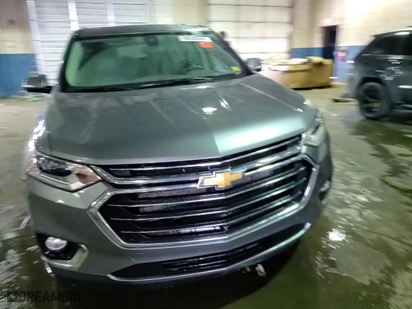 2021 Chevrolet Traverse Premier with VIN 1GNEVKKW9MJ174323, listed as a Copart auction lot 45936545 with 54,049 mi miles and Non Repairable. Bid and sale history available at carsss.com. Image 14.