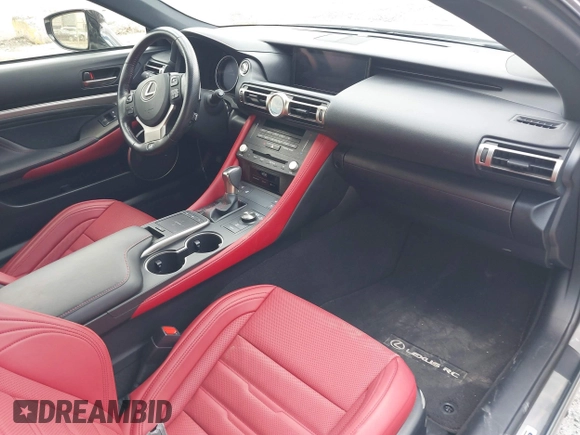 2020 Lexus RC with VIN JTHSZ5DCXL5010394, listed as a IAAI auction lot 41879283 with 22,112 mi miles and . Bid and sale history available at DreamBid. Image 5.