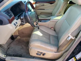 2009 Lexus LS 460 with VIN JTHCL46FX95000898, listed as a Copart auction lot 88355735 with 237,714 mi miles and Salvage title. Bid and sale history available at DreamBid. Image 7.