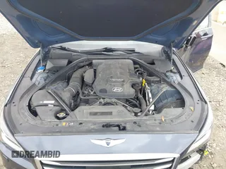 2015 Hyundai Genesis 3.8L with VIN KMHGN4JE4FU093636, listed as a IAAI auction lot 42021732 with 130,512 mi miles. Bid and sale history available at carsss.com. Image 10.
