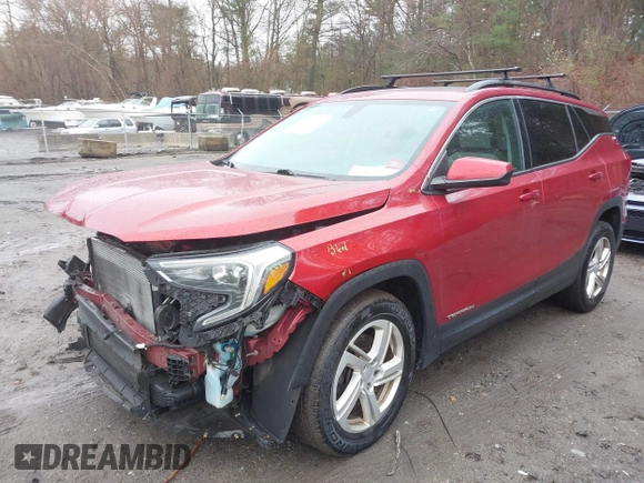 2018 GMC Terrain SLE with VIN 3GKALTEX8JL391880, listed as a IAAI auction lot 41974373 with 202,748 mi miles. Bid and sale history available at carsss.com. Image 18.