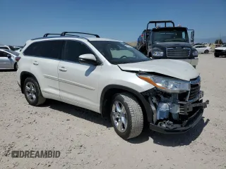 2015 Toyota Highlander Limited with VIN 5TDDKRFH5FS220155, listed as a Copart auction lot 61632405 with 152,932 mi miles and Salvage title. Bid and sale history available at DreamBid. Image 4.