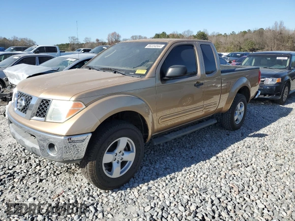2005 Nissan Frontier SE with VIN 1N6AD06W25C421757, listed as a Copart auction lot 86334044 with 213,315 mi miles and Clean title. Bid and sale history available at DreamBid. Image 1.