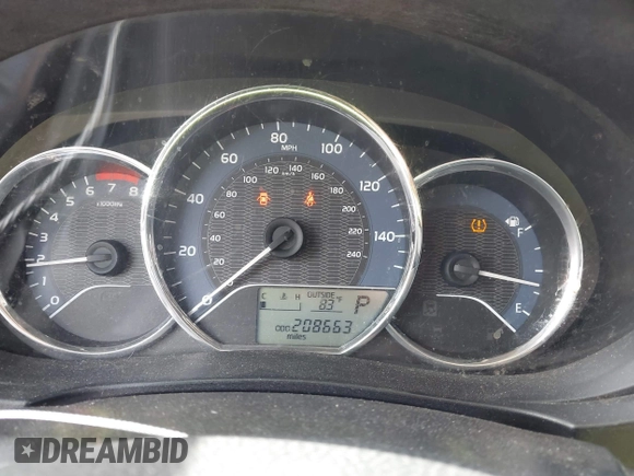2015 Toyota Corolla L with VIN 2T1BURHE3FC366745, listed as a IAAI auction lot 42077010 with 208,663 mi miles and . Bid and sale history available at DreamBid. Image 7.