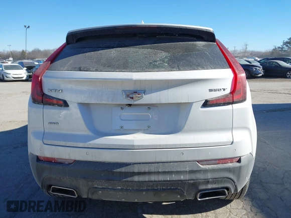 2022 Cadillac XT4 AWD Luxury with VIN 1GYFZBR42NF170554, listed as a IAAI auction lot 41409705 with 38,727 mi miles and . Bid and sale history available at carsss.com. Image 17.
