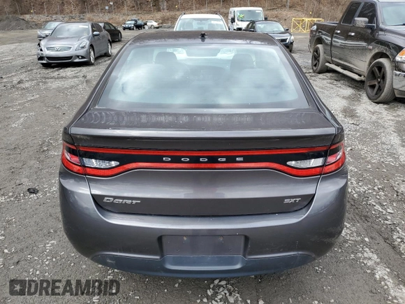 2015 Dodge Dart SXT with VIN 1C3CDFBB6FD344442, listed as a Copart auction lot 47807605 with 134,182 mi miles and Clean Title. Bid and sale history available at carsss.com. Image 6.