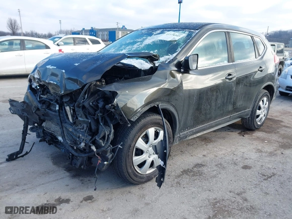 2017 Nissan Rogue S with VIN KNMAT2MT7HP544512, listed as a IAAI auction lot 41578349 with 164,660 mi miles. Bid and sale history available at carsss.com. Image 18.