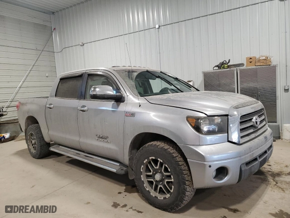 2008 Toyota Tundra 2WD Truck LTD with VIN 5TFEV58128X043887, listed as a Copart auction lot 83775234 with NaN miles and Salvage Title. Bid and sale history available at carsss.com. Image 4.