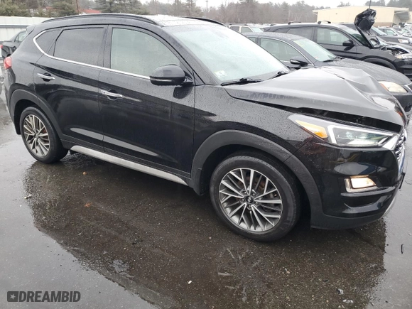 2021 Hyundai Tucson Sport with VIN KM8J3CALXMU300080, listed as a Copart auction lot 45538165 with 67,215 mi miles and Salvage Title. Bid and sale history available at carsss.com. Image 4.