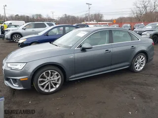 2019 Audi A4 Premium Plus with VIN WAUENAF4XKA110412, listed as a IAAI auction lot 41645850 with 54240 miles. Bid and sale history available at carsss.com. Image 19.