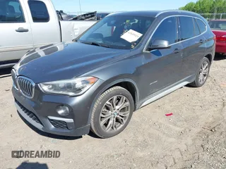 2017 BMW X1 xDrive28i with VIN WBXHT3C31H5F80056, listed as a IAAI auction lot 42049925 with 64,471 mi miles and . Bid and sale history available at DreamBid. Image 18.