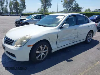 2006 Infiniti G35 with VIN JNKCV51E76M512330, listed as a IAAI auction lot 42022351 with 167,025 mi miles and . Bid and sale history available at carsss.com. Image 17.