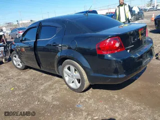 2013 Dodge Avenger SE with VIN 1C3CDZAB4DN645074, listed as a IAAI auction lot 41801736 with NaN miles. Bid and sale history available at carsss.com. Image 3.