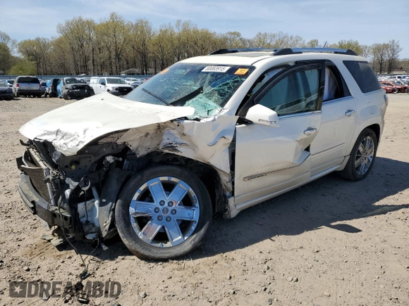 2015 GMC Acadia Denali with VIN 1GKKRTKD8FJ118644, listed as a Copart auction lot 50083915 with 153,266 mi miles and Clean Title. Bid and sale history available at carsss.com. Image 1.