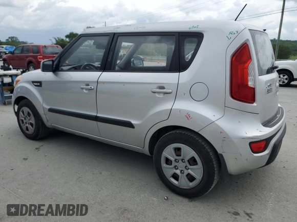 2013 Kia Soul with VIN KNDJT2A52D7529819, listed as a Copart auction lot 54719105 with 144,492 mi miles and Salvage Title. Bid and sale history available at DreamBid. Image 2.