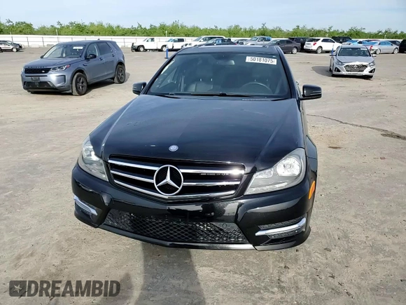 2014 Mercedes-Benz C 300 Sport with VIN WDDGF8AB6EG253744, listed as a Copart auction lot 50181075 with 108,362 mi miles and Salvage Title. Bid and sale history available at DreamBid. Image 11.