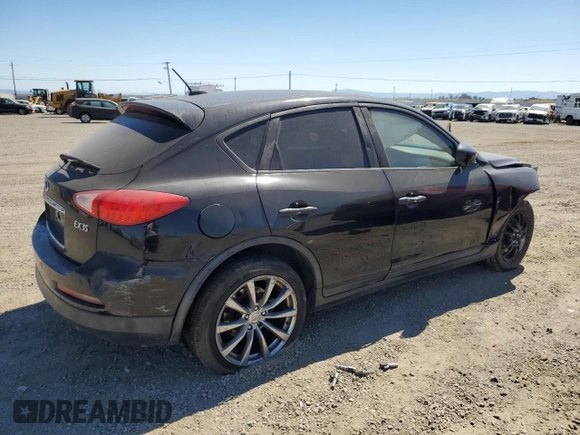 2008 Infiniti EX Journey with VIN JNKAJ09E58M302158, listed as a Copart auction lot 61428314 with Not Provided miles and Non Repairable. Bid and sale history available at DreamBid. Image 3.