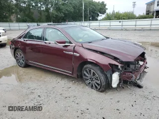 2017 Lincoln Continental Reserve with VIN 1LN6L9NP0H5612429, listed as a Copart auction lot 67997474 with 77,403 mi miles and Salvage Title. Bid and sale history available at carsss.com. Image 4.