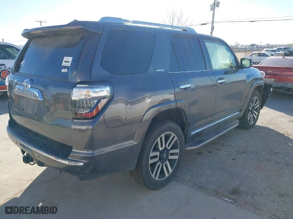 2016 Toyota 4Runner Limited with VIN JTEBU5JR1G5404344, listed as a IAAI auction lot 41509006 with 146,723 mi miles. Bid and sale history available at carsss.com. Image 4.