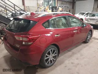 2017 Subaru Impreza Limited with VIN 4S3GTAU62H3738810, listed as a IAAI auction lot 41225478 with 52,606 mi miles. Bid and sale history available at carsss.com. Image 4.
