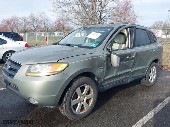 2009 Hyundai Santa Fe SE with VIN 5NMSH13E09H238457, listed as a IAAI auction lot 41867424 with 101,508 mi miles. Bid and sale history available at carsss.com. Image 6.