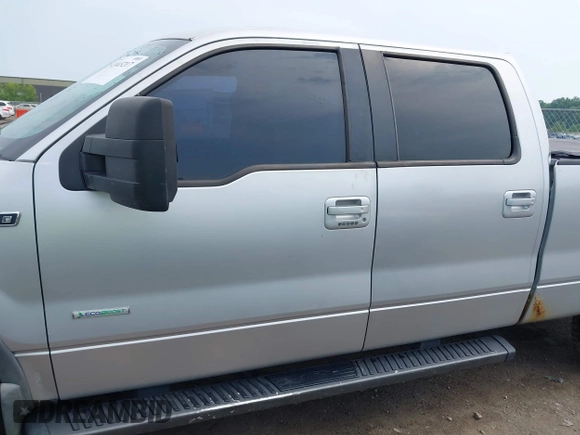 2011 Ford F-150 XLT with VIN 1FTFW1ET4BFA80484, listed as a IAAI auction lot 42465217 with 265,828 mi miles and . Bid and sale history available at DreamBid. Image 14.