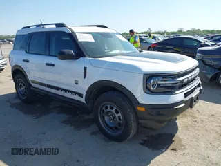 2023 Ford Bronco Sport Big Bend with VIN 3FMCR9B67PRE22247, listed as a IAAI auction lot 42040768 with 21,511 mi miles and . Bid and sale history available at DreamBid. Image 1.