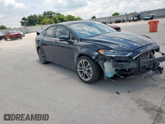 2020 Ford Fusion SEL z VIN 3FA6P0CD5LR168103, wystawiony jako Copart lot #62559935 z przebiegiem 60 240 mil mil oraz Szkoda całkowita • Salvage title. Historia ofert i sprzedaży dostępna na DreamBid. Obrazek 4.